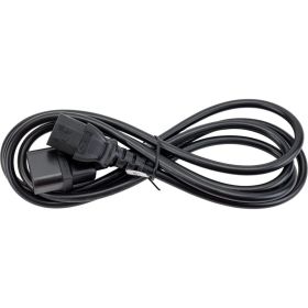 Кабель питания Cabeus монитор-компьютер IEC 320 C13 - IEC 320 C14 (3x1.0), 1.8 м PC-189-VDE-1.0-1.8M (артикул 26005103) – фото 1