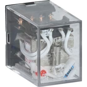 Реле IEK РЭК78/4 MY4 с индикацией 3А 230В АC RRP20-4-03-220A-LED (артикул 16303574) – фото 1