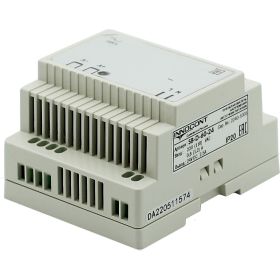 Блок питания INNOCONT -10 +50С, IP20, вход: 220VAC, 0.8А, выход: 60W, 24VDC, 2.5A, типы защиты: КЗ, перегрузка, перенапряжение SB-D-60-24 (артикул 25909901) – фото 1