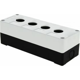 Корпус EKF КП104, 4 кнопки белый cpb-104-w (артикул 15221934) – фото 1