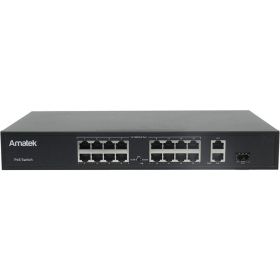 Коммутатор PoE Amatek AN-S18P16 7000452 (артикул 20719809) – фото 1