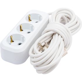 Удлинитель STEKKER 3 гнезда с/з 3x0,75, 7м, серия Home HM01-31-07 ,Ухз-10 39216 (артикул 16182708) – фото 1