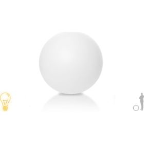 Уличный светильник Jellymoon шар 30 см с белым свечением RUS JM 30 CMW (артикул 22609737) – фото 1
