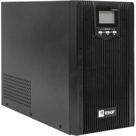 Линейно-интерактивный источник бесперебойного питания EKF E-Power PSW 600 3000 ВА PROxima, напольный, c АКБ 4x12В_9 Ач PSW-630TB (артикул 23092749) – фото 1