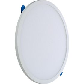 Светодиодный светильник со встроенным драйвером truEnergy круг 22w 4000k 1980lm d220мм белый пластик 10724 (артикул 24458799) – фото 1