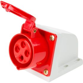 Розетка REXANT 114 стационарная 3Р+РЕ 16А 380В IP44 11-8910 (артикул 16124528) – фото 1
