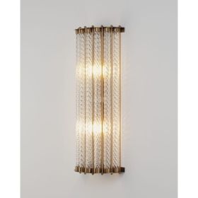 Настенный светильник Moderli Crumbly латунь, полупрозрачный V10263-2W (артикул 23771439) – фото 1