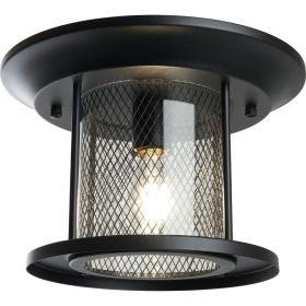 Садово-парковый светильник FERON PL723 на потолок 60W E27 230V, черный 48387 (артикул 25676577) – фото 1