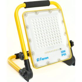 Переносной светодиодный прожектор FERON ll-951 с зарядным устройством ip66 50w 6400k 48676 (артикул 28428734) – фото 1