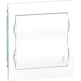 Встраиваемый корпус Schneider Electric EASY 9 с белой дверью, 2ряда/24модуля, IP40, IK07 SE EZ9E212P2FRU (артикул 20632378) – фото 1