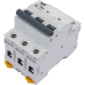 Автоматический выключатель IEK ARMAT M06N 3P C 63А AR-M06N-3-C063 (артикул 20730519) – фото 1