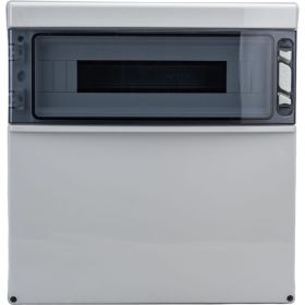 Щит IDE RR STAR наружной установки 18 модулей, 436x418x147 мм, шина РE+N, DIN-рейка, IP 65 CSN18PT/RR (артикул 19815052) – фото 1