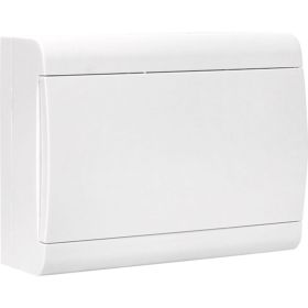 Распределительный щит EKF ЩРН-П-12 белая дверца IP41 Basic pb-n-12w-bas (артикул 16369607) – фото 1