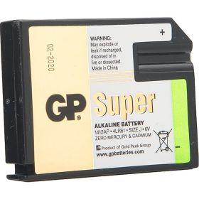 Алкалиновая батарейка GP super alkaline 4lr61 - 1 шт. на блистере 1412AP-2CR1 (артикул 26074343) – фото 1