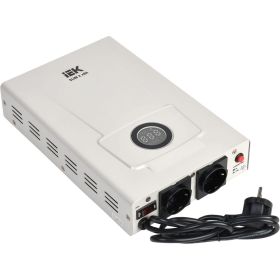 Однофазный стабилизатор напряжения IEK, настенный 2кВА SLIM IVS22-1-002-09 (артикул 16523834) – фото 1