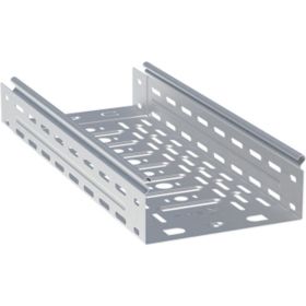 Перфорированный лоток EKF металлический, 35х50х3000-0,7мм RAL L355001-RAL (артикул 16364421) – фото 1