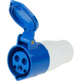Розетка REXANT 213 переносная 2Р+РЕ 16А 220В IP44 11-8918 (артикул 16124618) – фото 1