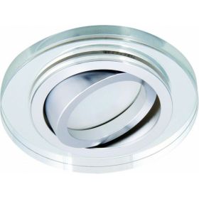 Точечный светильник KANLUX MORTA CT-DTO50-SR, стеклянный 26716 (артикул 16238006) – фото 1