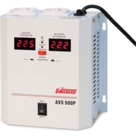 Настенный стабилизатор Powerman 1ф 0,5 кВА AVS 500 6049480 (артикул 15228629) – фото 1