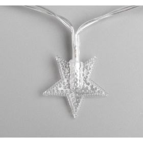 Нить Luazon DCR 3 м, с насадками Звезды, IP20, Н.С. LED-20-3.6V, АА*3 не в комплекте, мульти 806825 (артикул 19582896) – фото 1