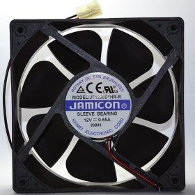 Вентилятор JAMICON JF1238S1HR 120х120х38 12В с разъемом 2 конт.MOLEX 5239-2(PHU-2) С00034863 (артикул 23184759) – фото 1