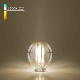Светодиодная лампа Elektrostandard BLE1435 Mini Classic F 6W 4200K E14 G45 тонированный a055350 (артикул 19492944) – фото 1