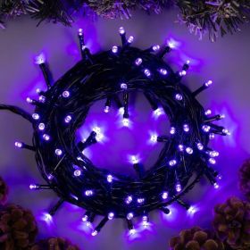Нить Luazon ECO IP20, 10 м, Н.Т. LED-100-220V, 8 режимов, фиолет 3556791 (артикул 19576128) – фото 1