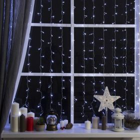 Гирлянда Luazon ЗАНАВЕС ECO, IP20, УМС вилка, ширина:2 м, высота:1.5 м, Н.С. LED-360-220V, 8 режимов, белый 1080462 (артикул 16393572) – фото 1