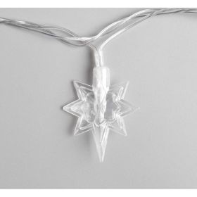 Нить Luazon DCR 5 м, с насадками Звезда, IP20, Н.С. LED-20-220V, моргает, мульти 703338 (артикул 19574952) – фото 1
