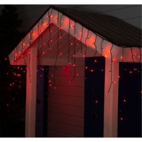 Бахрома Luazon SPEC, IP44, УМС, Ш:3м, В:0.6м, Н.Т. 3W LED-160-220V, красный 187288 (артикул 19301388) – фото 1