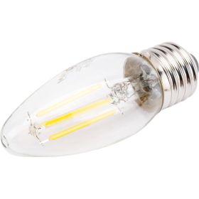 Светодиодная филаментная лампа LS CLB40 4W/840 230V FILCL E27 10x1 Osram 4058075687844 (артикул 22521651) – фото 1