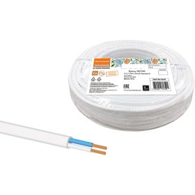 Провод ПУГСП TDM 2x2,5 20м, белый Народный SQ0126-0220 (артикул 21031240) – фото 1