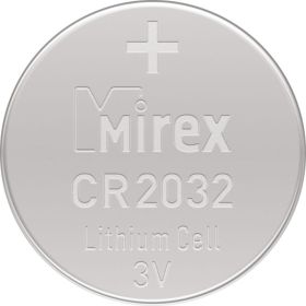 Литиевая батарея Mirex cr2032 3v 1 шт 23702-CR2032-E1 (артикул 27080264) – фото 1