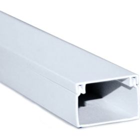 Кабель-канал Э-пласт белый 2-й замок в п/э 40x25 2м 350382N (артикул 20712945) – фото 1