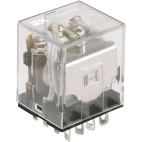 Промежуточное реле IEK, РЭК, 77-3, 10А, 24В, DC, ИЭК RRP10-3-10-024D (артикул 15165474) – фото 1