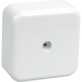 Распаячная коробка IEK км41205-01 для о/п 50x50x20мм белая UKO10-050-050-020-K01-E (артикул 28938050) – фото 1
