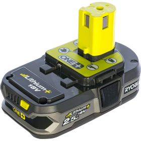 Аккумулятор Ryobi ONE+ RB18L25 5133002237 (18 В; 2.5 А*ч; Li-Ion) (артикул 15505162) – фото 1