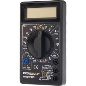 Портативный мультиметр PROconnect M832 13-3012 (артикул 15939889) – фото 1