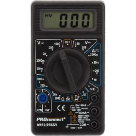 Портативный мультиметр PROconnect M832 13-3012 (артикул 15939889) – фото 7