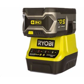 Набор Ryobi ONE+ RC18120-150 5133003366 аккумулятор (18 В; 5.0 А*ч;&nbsp;Li-Ion)&nbsp;и зарядное устройство RC18120 (артикул 15643684) – фото 2