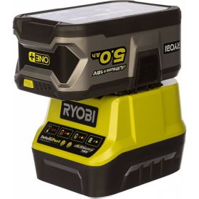 Набор Ryobi ONE+ RC18120-250 5133003364 аккумулятор (18 В; 5.0 А*ч; Li-Ion) 2 шт.&nbsp;и зарядное устройство RC18120 (артикул 15643676) – фото 3
