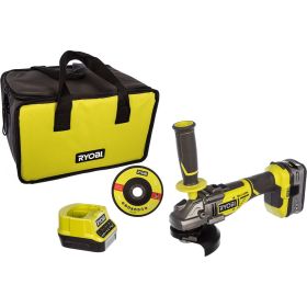 Бесщеточная углошлифмашина Ryobi ONE+ R18AG7-140S 5133004231 (артикул 15910972) – фото 3