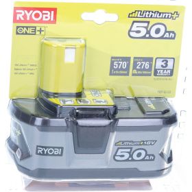 Аккумулятор Ryobi ONE+ RB18L50 5133002433 (18 В; 5 А*ч; Li-Ion) (артикул 15515563) – фото 2