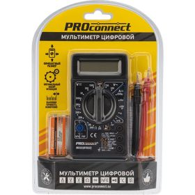 Портативный мультиметр PROconnect M832 13-3012 (артикул 15939889) – фото 4