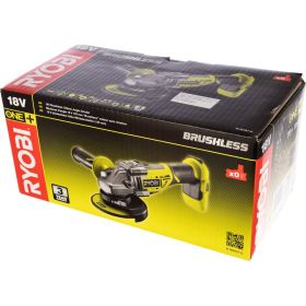 Бесщеточная углошлифмашина Ryobi ONE+ R18AG7-0 5133002852 (артикул 15642361) – фото 9