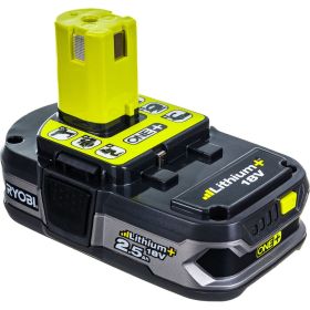 Аккумулятор Ryobi ONE+ RB18L25 5133002237 (18 В; 2.5 А*ч; Li-Ion) (артикул 15505162) – фото 4