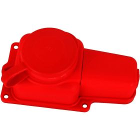 Штепсельная колодка Volsten Sb1-M1Z Red IP54 красная с заземлением модель РП 16-131 14437 (артикул 20225224) – фото 1