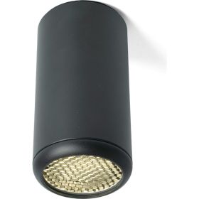 Потолочный светильник FERON ML184 Barrel ECHO MR16 GU10 35W 230V, черный, с антибликовой сеточкой 48392 (артикул 27044924) – фото 1