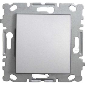 Одноклавишный выключатель Vesta Electric Silver без рамки FVK010115SRM (артикул 26612720) – фото 1