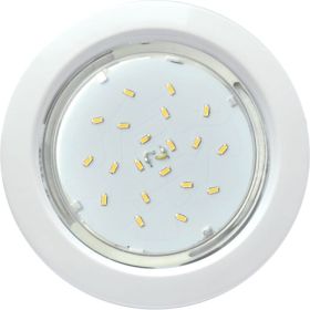Светильник Ecola GX53 H4 без рефлектора /белый/ 38x106 - упаковка 2 штуки /кd102/ FW53P2ECB (артикул 16223649) – фото 1
